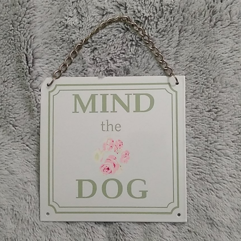 Mind the dog wall decoration